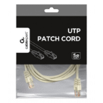 Patch cord Cablexpert PP12-3M, CAT5e UTP, 3m, Gri - Image 4