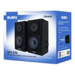 Difuzoare pentru casă fără fir 2.0 CH SVEN SPS-576, Negru - Image 3