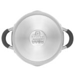 Cratiță Rondell RDS-024, 3,2L, 20cm, Grey - Image 8