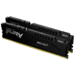 Memorie RAM Kingston FURY Beast, DDR5 SDRAM, 6400 MHz, 64GB, KF564C32BBEK2-64