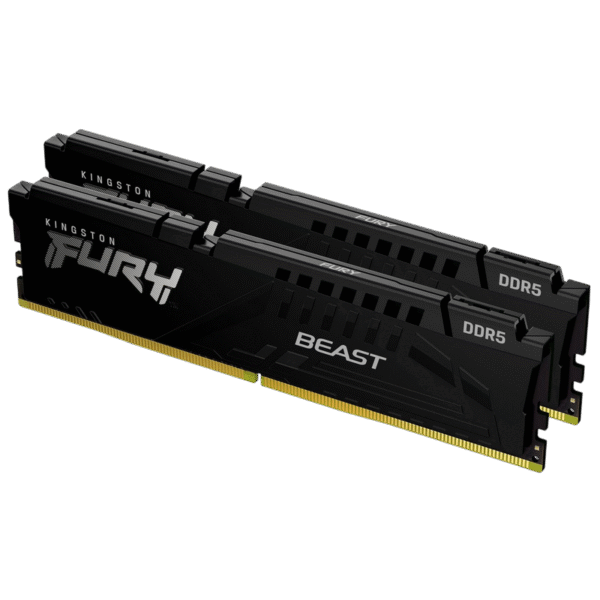 Memorie RAM Kingston FURY Beast, DDR5 SDRAM, 6400 MHz, 64GB, KF564C32BBEK2-64