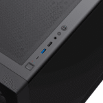 Carcasă PC Gamemax Focus MB, Micro-ATX, Fără PSU, Negru - imagine 4