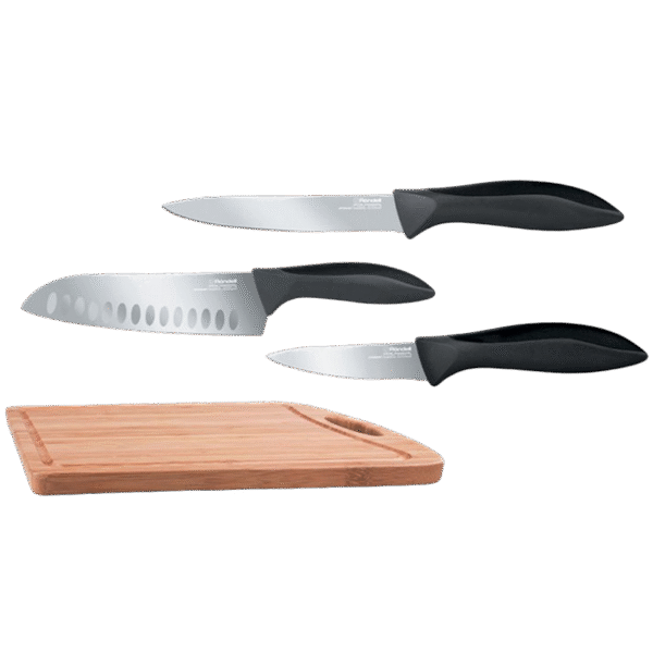 Set de Cuțite Rondell RD-462, Negru | Argintiu