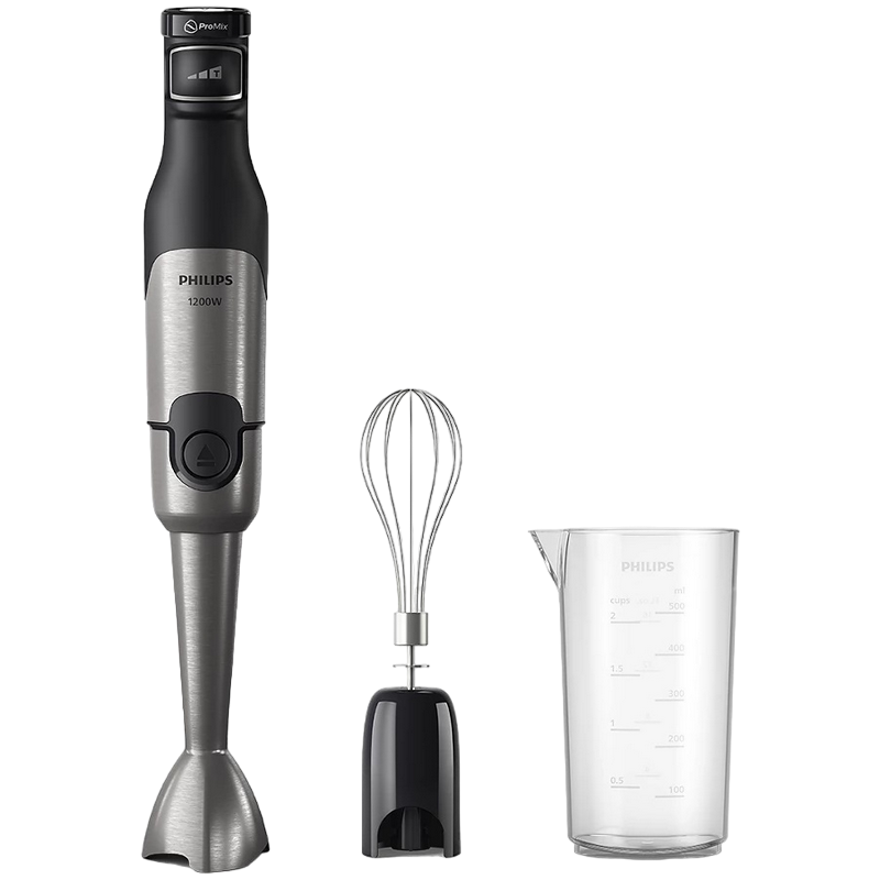 34f2d051-9152-44d9-a408-0f6cfa30dc84 Blender de mână Philips HR2682/00, Oțel Inoxidabil | Negru - Image 1
