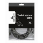 Cablu audio Cablexpert CC-OPT-10M, Toslink - Toslink, 10m, Negru - Image 2