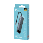 Adaptor Hub TP-LINK UH9120C, Argintiu - imagine 2