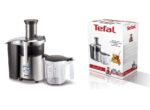 Storcător de fructe și legume Tefal ZE610D38, Negru | Oțel inoxidabil - imagine 2
