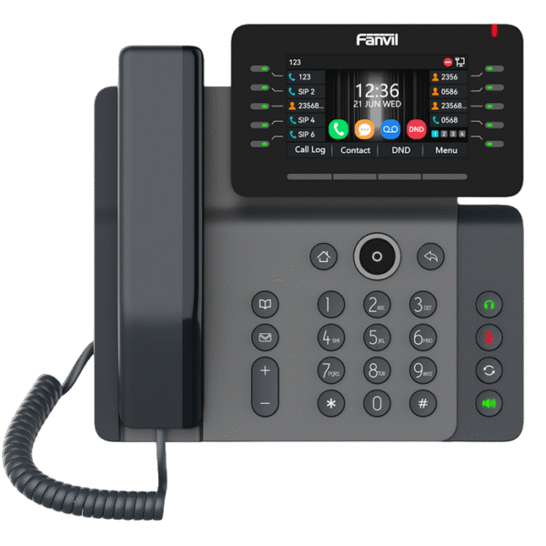 Fanvil V65 Black, Prime Business IP Phone, Color Display