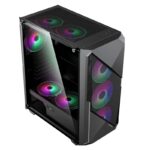 Carcasă PC Gamemax Revolt, Midi-Tower, Fără PSU, Negru - Image 9