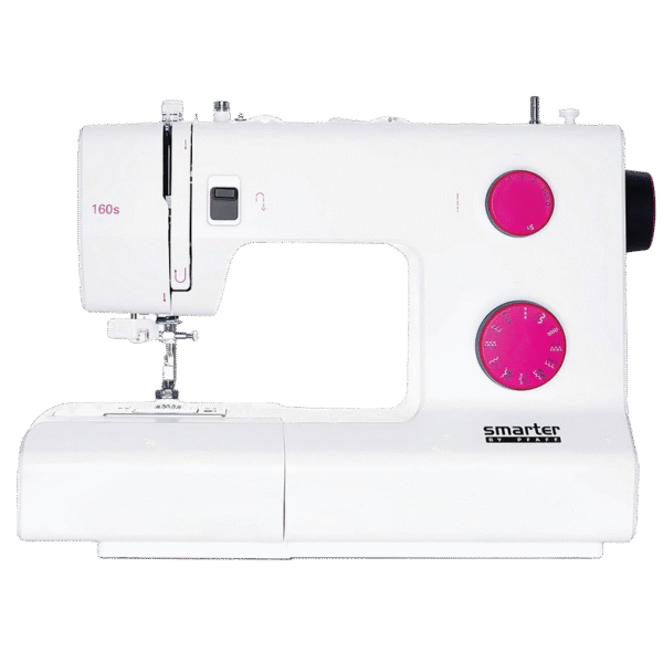 Mașină de cusut Pfaff Smarter 160s, Alb | Roz