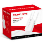 Amplificator de semnal Wi‑Fi MERCUSYS MW300RE, 300 Mbps, Alb - imagine 2