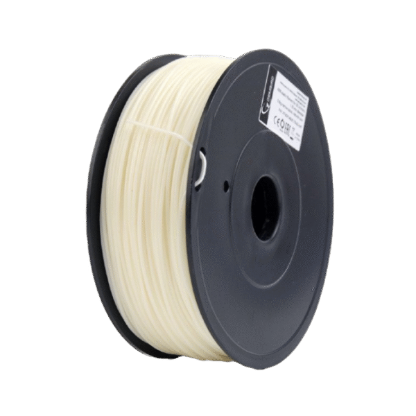 Filament pentru imprimantă 3D Gembird FF-3DP-ABS1.75-02-NAT, ABS, Alb , 1.75 mm, 0,6kg