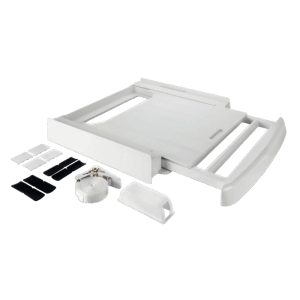 Kit montare verticala pentru uscatoare Whirlpool Wpro 484000008545, Alb