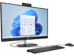 Computer All-in-One HP 7X9W4EA, 27", Intel Core i5-1335U, 16GB/512GB, FreeDOS, Negru - imagine 2