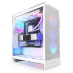 Carcasă PC NZXT H7 Flow RGB, Midi-Tower, Fără PSU, Alb