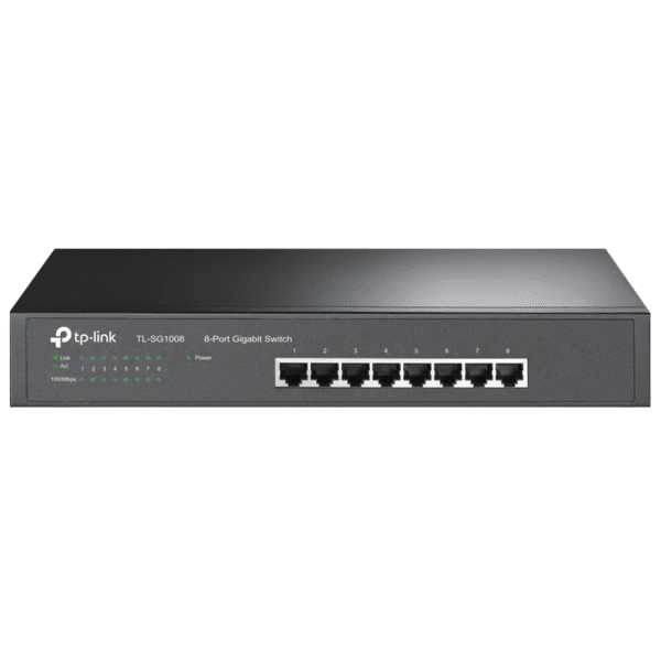Switch de rețea TP-LINK TL-SG1008, 8x 10/100/1000 Mbps