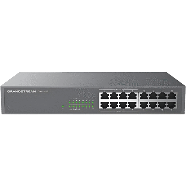 Comutator PoE Grandstream GWN7702P, 8x IEEE 802.3af/at