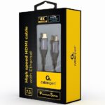 Cablu Video Cablexpert CCBP-HDMI-7.5M, HDMI (M) - HDMI (M), 7,5m, Negru - Image 2