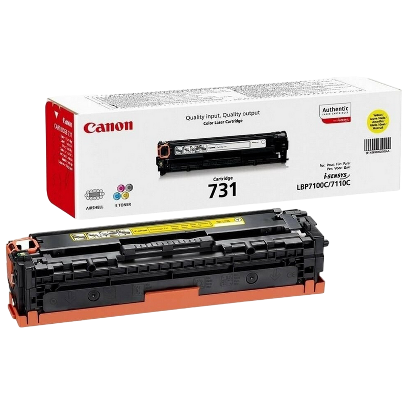 3eaad878-b969-414e-ae70-019332e1e402 Cartuș laser Canon 731, Galben - Image 1