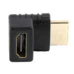 Adaptor Video Cablexpert A-HDMI270-FML, HDMI (M) - HDMI (F), Negru - Image 3
