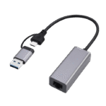 Adaptor de rețea Cablexpert A-USB3AC-LAN-01, Gri
