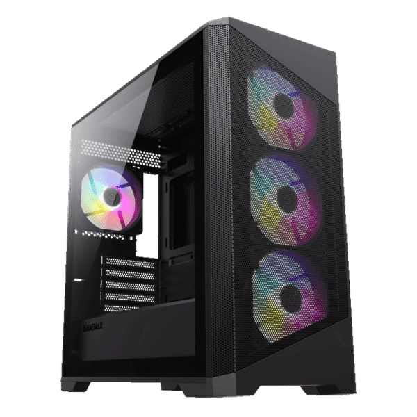 Carcasă PC Gamemax Destroyer MB, Micro-ATX, Fără PSU, Negru