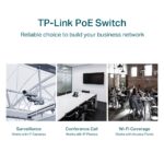 Comutator PoE TP-LINK TL-SG1428PE, 24x IEEE 802.3af/at - imagine 5