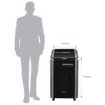 Tocător Fellowes Powershred® 225Ci, Negru - imagine 5