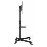 Suport TV Mobil Reflecta TV Stand 55P, Negru - imagine 5