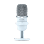 Microfon portabil pentru înregistrare vocală HyperX SoloCast, Cu fir, Alb - imagine 11