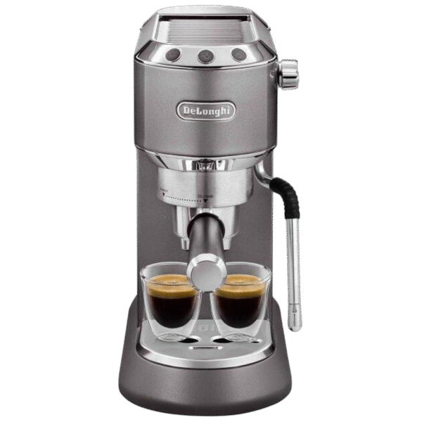 Cafetiera manuala DeLonghi EC885.GY, 1300W, Gri