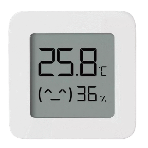 Senzor de temperatură și umiditate Xiaomi Mi Temperature and Humidity Monitor 2, Alb