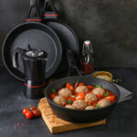 Cafetieră gheizer Polaris PRO collection-6C, Negru - imagine 6