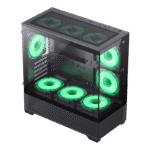 Carcasă PC Gamemax Vista M, Midi-Tower, Fără PSU, Negru - imagine 4