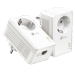Powerline Adapter  TP-LINK TL-PA7017P KIT, AV1000, 1000 Mbps, Alb