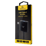 Cablu Video Cablexpert A-CM-VGAF-01, USB 3.1 Type-C (M) - VGA 15-pin (F), 0.15 m, Negru - Image 3