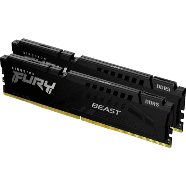 Memorie RAM Kingston FURY Beast, DDR5 SDRAM, 5600 MHz, 128GB, KF556C36BBEK2-128