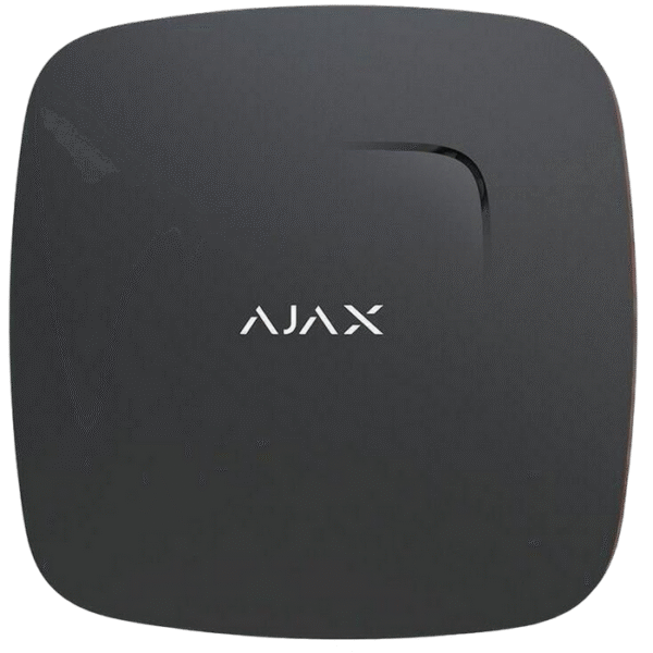Detector de fum Ajax FireProtect, Negru
