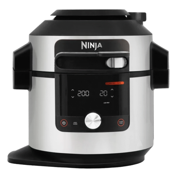 Aparat de gătit multifuncțional sub presiune Ninja OL750EU, Argintiu | Negru