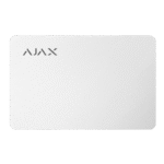 Card securizat fără contact Ajax Pass, Alb