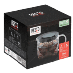 Ceainic cu infuzor RESTO 90516, 1L, Negru - Image 10