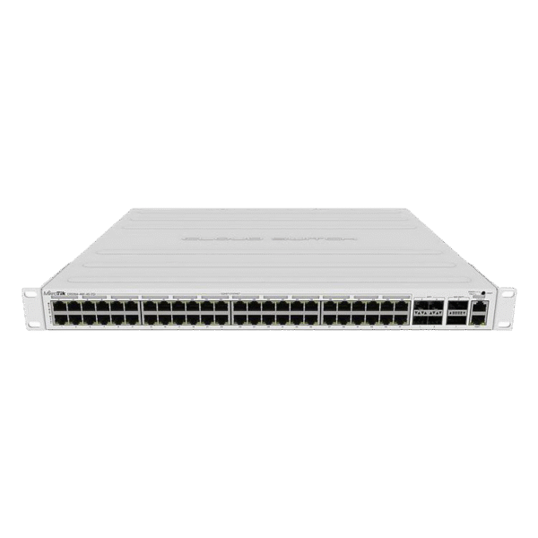 Router MikroTik CRS354-48P-4S+2Q+RM, Alb