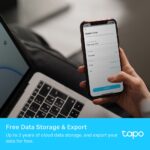Smart senzor de temperatura și umiditate TP-LINK Tapo T315, Alb - imagine 4