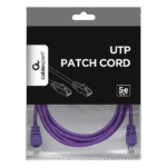 Patch cord Cablexpert PP12-1M/V, CAT5e UTP, 1m, Violet - imagine 4
