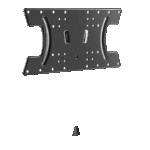 Suport fixat pe perete Gembird WM-65F-03, Negru - imagine 5