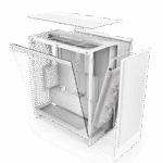 Carcasă PC NZXT H7 Flow RGB, Midi-Tower, Fără PSU, Alb - Image 6