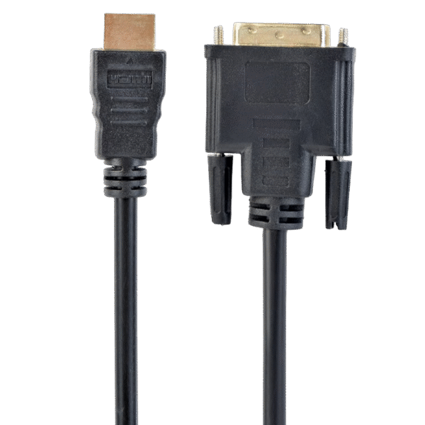 Cablu Video Cablexpert CC-HDMI-DVI-7.5MC, HDMI (M) - DVI-I (M), 7,5m, Negru