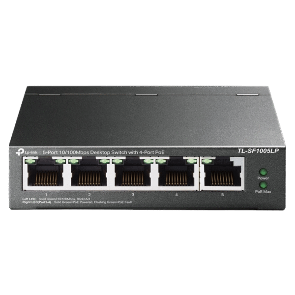 Comutator PoE TP-LINK TL-SF1005LP, 4x IEEE 802.3af