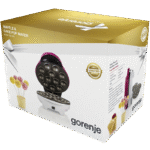 Aparat de preparat waffle Gorenje WCM702PW, Alb | Roz - Image 11
