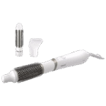 Uscător de păr-perie Philips BHA303/00, 800W, Alb